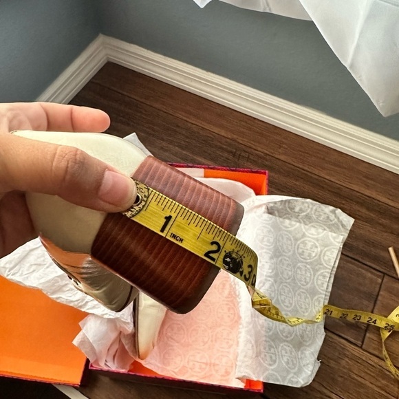 Tory Burch✨Jessa block heel leather loafers Tory Burch Miller Tory Burch heel - Picture 6 of 14